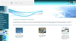 Desktop Screenshot of ginstruments.com